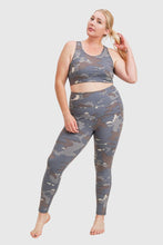 Load image into Gallery viewer, CURVY Camo Cut-out Sports bra